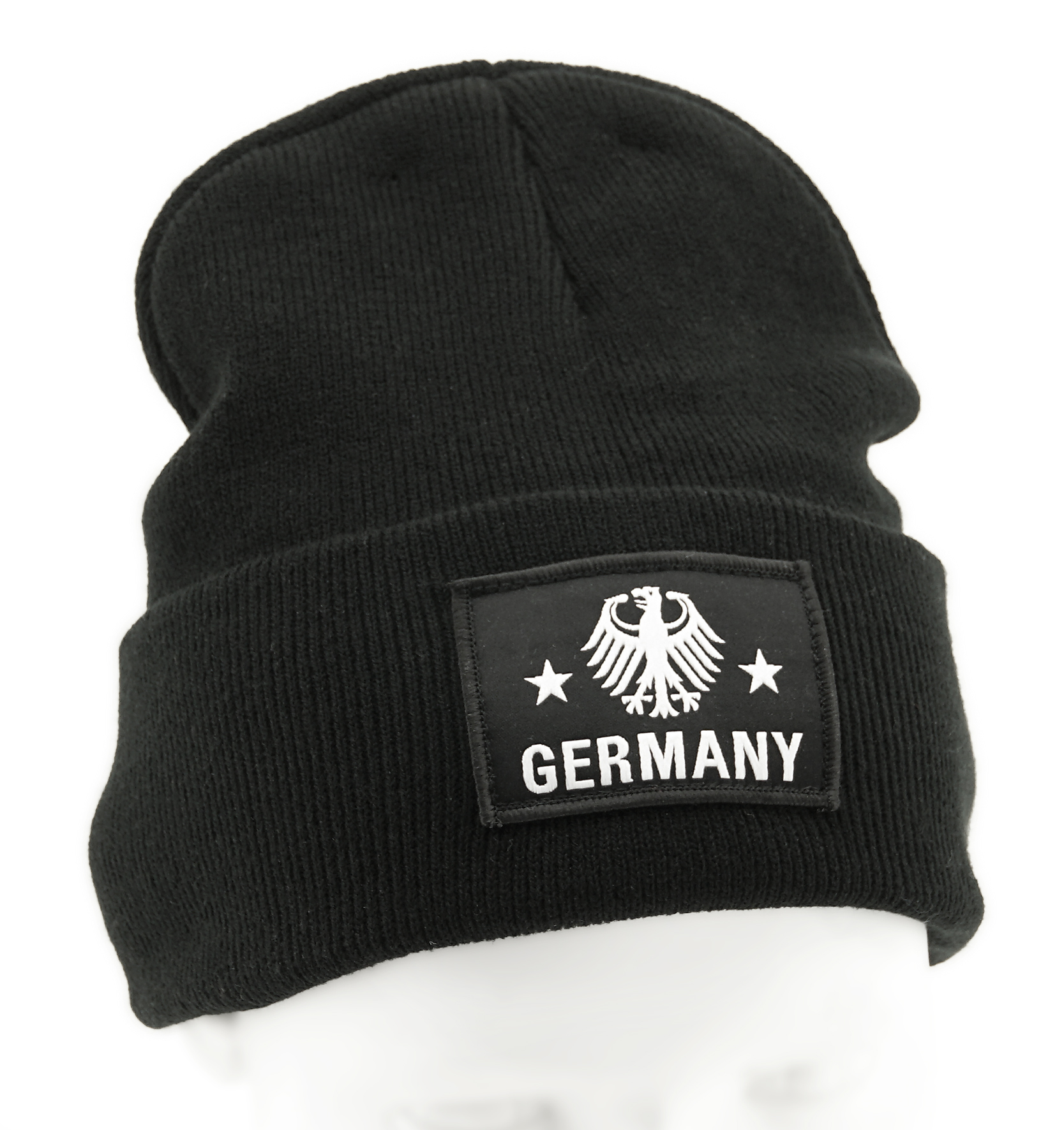 Deutschland Fan-Mütze schwarz